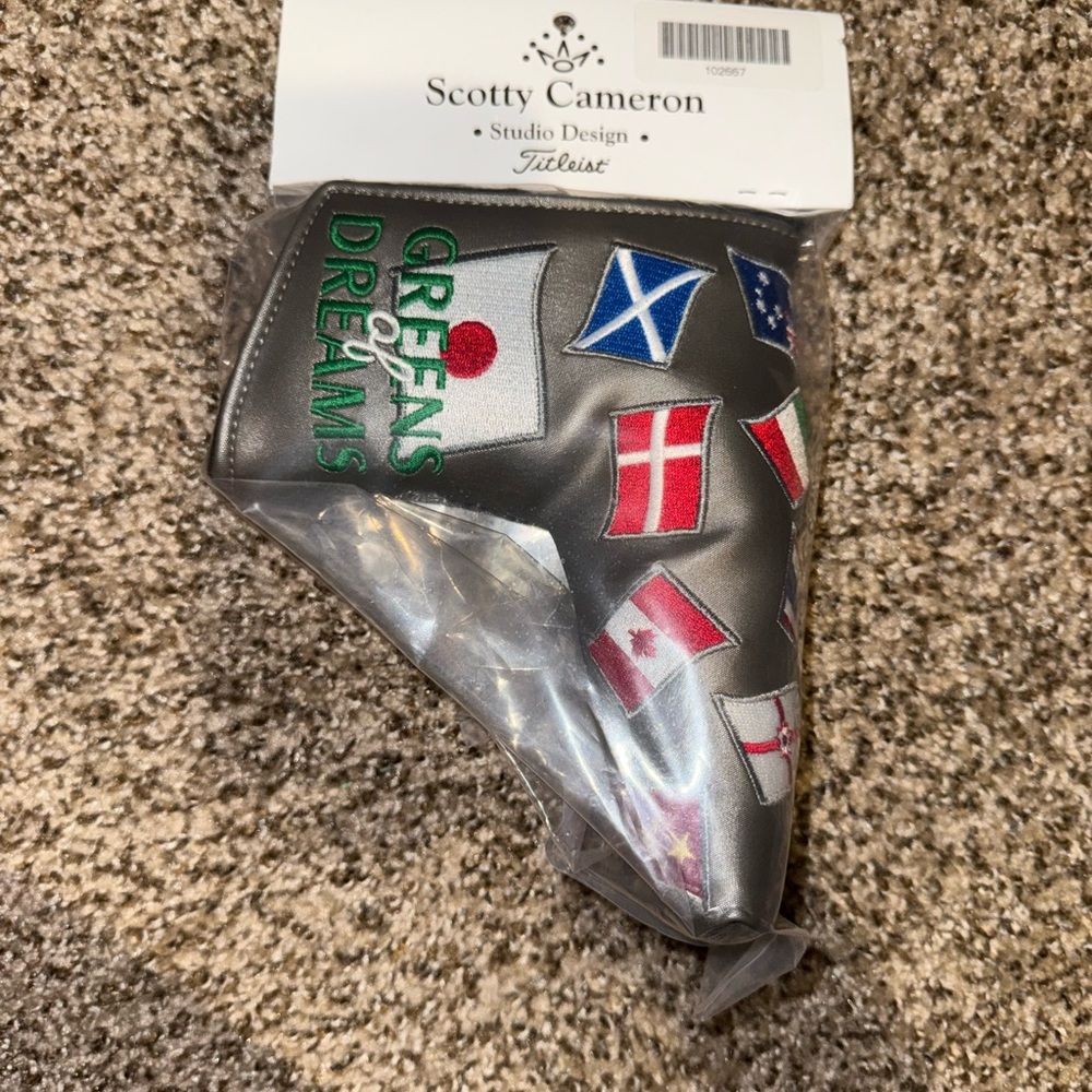 Scotty Cameron Gray Putter Headcover